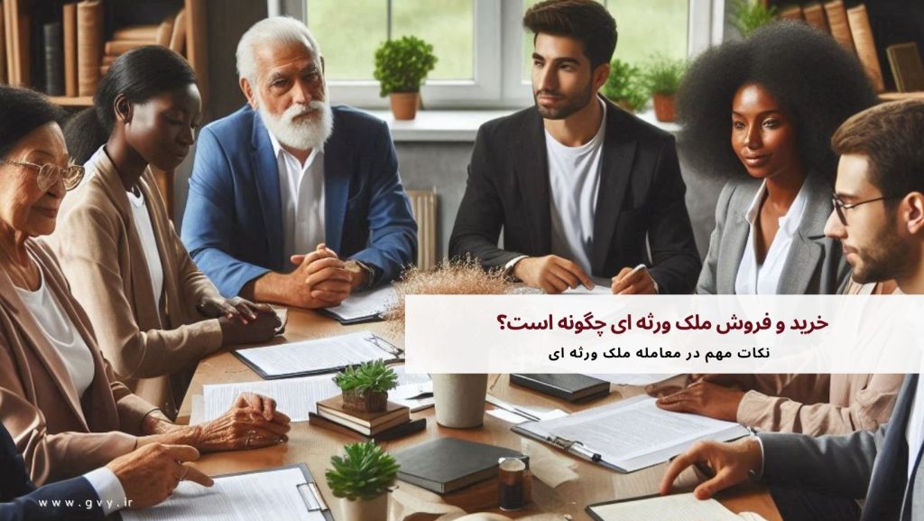 خرید و فروش ملک ورثه ای چگونه است؟